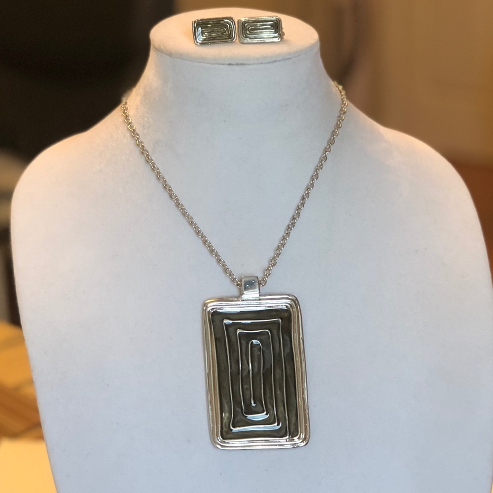 Set Silver Plated Brass